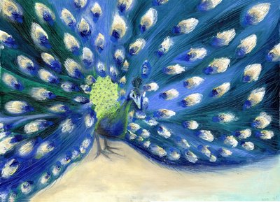 Peacock Eyes by Nancy Moniz Charalambous